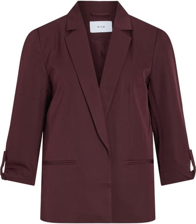 Vila Blazer Vinice 3/4 Loose Blazer - Noos 14115614 Port Royale Dames Maat - W34