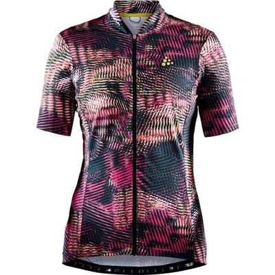 Craft - Maat XL -  Hale Graphic Jersey W Sportshirt Dames - Fame/Venom