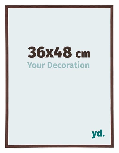 Your Decoration - Puzzellijst 36x48 cm - Bruin - Puzzellijst 500-1000 stukjes - Kunststof Fotolijst - Annecy