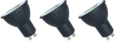 Spectrum LED Lamp GU10 6W - 230V - 480 Lumen - 3000K Warm Wit - Gezellig licht - Energiezuinig - 3 stuks