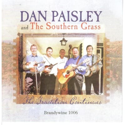CD DANNY PAISLEY & THE SOUTHERN GRASS - The Tradition Continues GEEN Niet Op Label 2005 VS Country Gebruikt beige