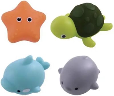 KimDo - Lichtgevend dieren badspeelgoed - 8 Dieren - Speelgoed - Bad - Jongen - Meisje - Badspeeltjes - Baby