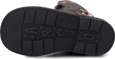 Jochie & Freaks Jf-21170 Veterboots - Laarzen Met Veters - Meisjes - Zwart - Maat 24