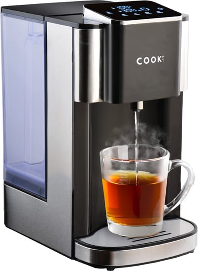COOK-IT Heetwaterdispenser 4L - Digitaal Display - 11 Volume en 9 Temperatuur Standen - Afneembare Watertank