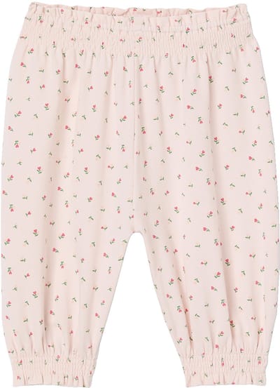 Vertbaudet Babybroek voor pasgeborene met bloemetjesprint