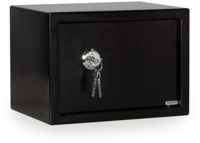 Securata Kluis met sleutel - Medium - Zwart - 35 x 25 x 25 cm - Prive Kluis met sleutel