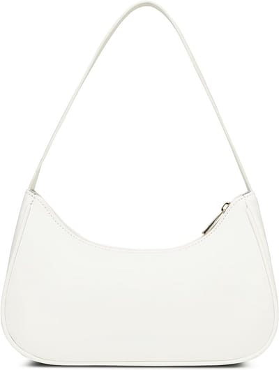 Schoudertas voor Dames van Vegan Leder, Retro Hobo Sling Bag met Rits, Ideaal voor Tienermeisjes en Dirndl Outfit
