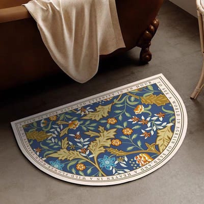 Nordic Retro Toilet Vuilafstotend Slijtvast Onderhoudsvriendelijk Mat Toiletdeur Absorberend Sneldrogend Diatomeeënaarde Tapijt 40*60cm