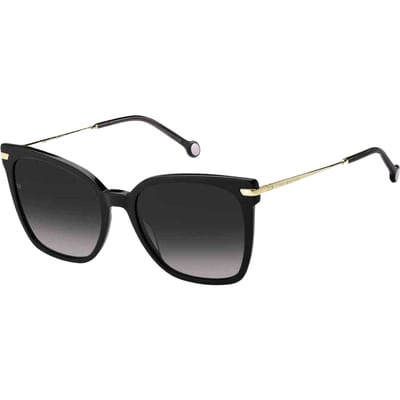 Tommy Hilfiger Dames/Dames Th1880 0807 9O Gradient Zonnebril (Goud/Zwart)