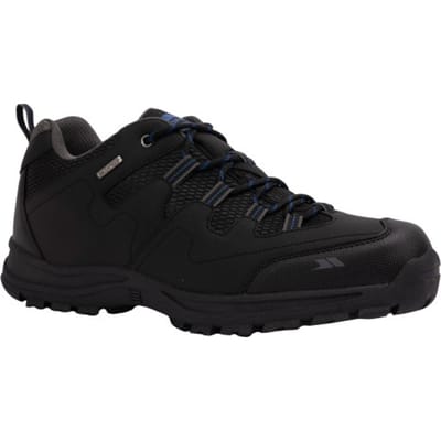 Trespass Heren Finley Laaggesneden Wandelschoenen (ZWART/BLAUW)