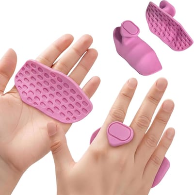 Daity 1 paar - Antislip-trainingsgrips, ergonomische trainingshandschoenen, gewichthefgrips — voor dames en heren — siliconen gymgrips/pads: zacht, bescherming voor de handpalm, geschikt voor diverse fitnessactiviteiten.