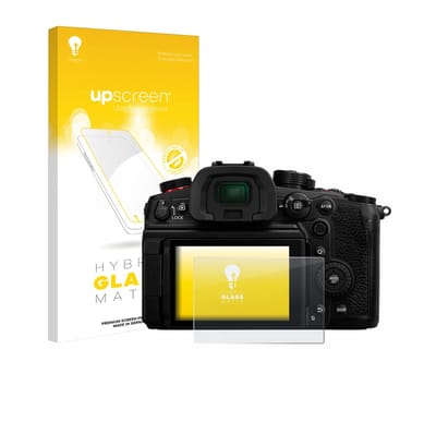 upscreen - Screenprotector voor Panasonic Lumix DC-GH6 - Folie Beschermfolie Beschermglas matte