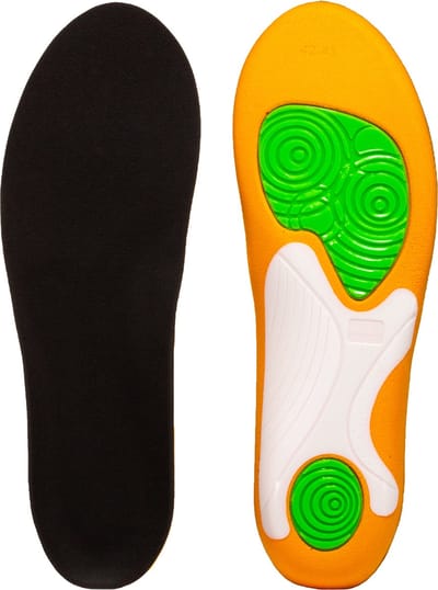 Bama voetbed binnenzool, inlegzolen ondersteuning voor sneaker en vrijetijdsschoenen met hoogwaardige, ademende en luchtdoorlatende microvezel - 38_39