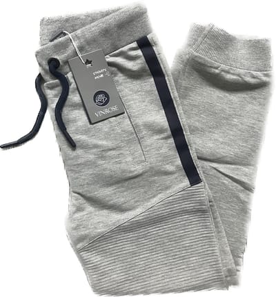 Vinrose jongens broek Grey melange