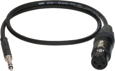 Klotz M4TF1-0030 Patchkabel 0,3 m - Stereo patch kabel
