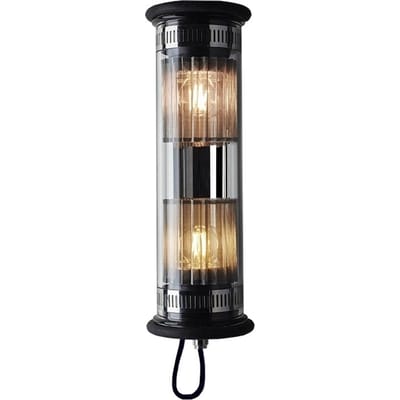 DCWéditions - IN THE TUBE 100-350 wandlamp - zilver - stof zilver