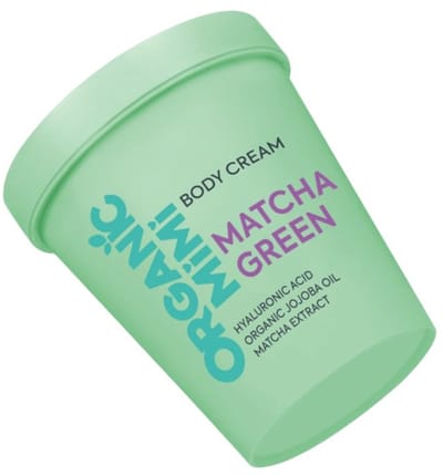Natuurlijke Groene Matcha & Jojoba Body crème - hyaluronzuur - comfort voor de droge huid 200 ml