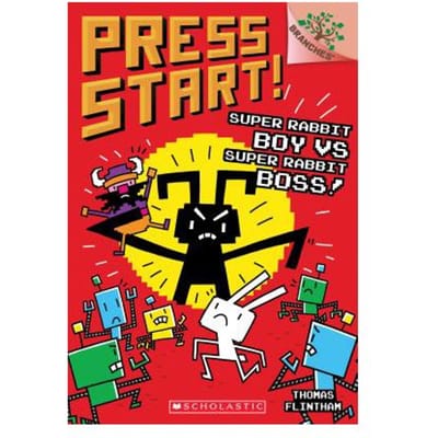 Super Rabbit Boy Vs. Super Rabbit Boss!: A Branches Book (Press Start! #4) - Thomas Flintham