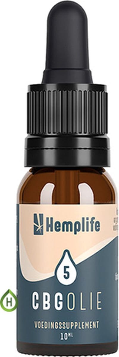 Raw CBG Olie (5%) - 10ML | Hemplife