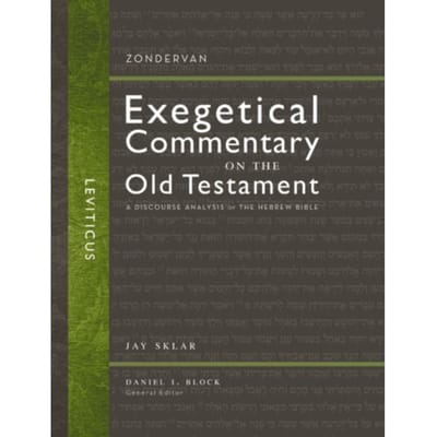 Leviticus - Zondervan Exegetical Commentary On The Old Testament - Jay Sklar