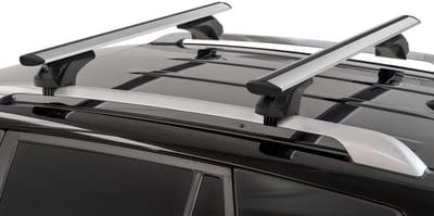 Dakdragers geschikt voor Audi A4 Avant Allroad (B9) 2015-2024 wagon Menabo Sonic zilver