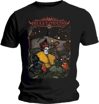 Mastodon - Seated Sovereign Heren T-shirt - S - Zwart