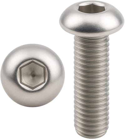 Roestvrijstalen Cilinderschroef M6 x 40 mm - Lenskop - Binnenzeskant - Roestvrij staal - DIN ISO 7380-1 - BHC - Informatie - Schroef - A2-70 - Geschikt voor - 304 - 10 stuks
