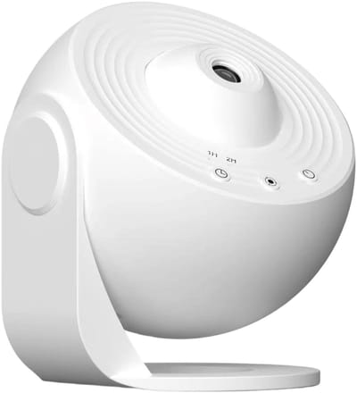 Sterrenhemelprojector, Melkwegplanetarium, Ruimtehemelprojector, 13 filmrollen, slaapbegeleidend nachtlampje, geschikt voor kinderen en volwassenen, gebruik in de slaapkamer, cadeau-idee - Wit