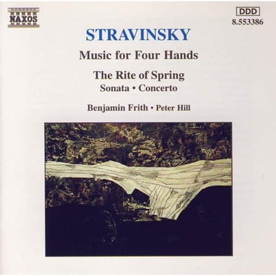Banjamin Frith & Peter Hill - Stravinsky: Music For Four Hands (CD)