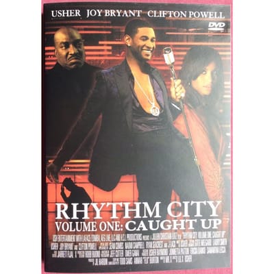 DVD USHER - Rhythm City 1: Caught Up  82876677439 LaFace Records 2005 Canada Rap & Hip-Hop/R&B Gebruikt gray