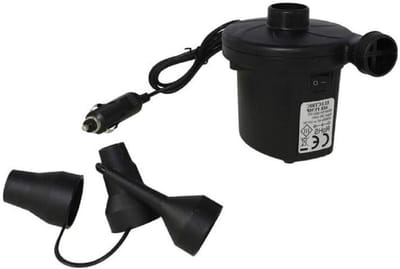 Elektrische Luchtpomp - Auto Pomp - Opblaasbare Spullen - 600 Liter Per Minuut - 36x32x26 cm - Zwart