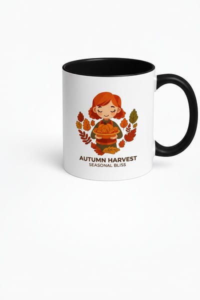 Herfst Oogst Mok - Seizoensgeluk Koffiemok Cadeau