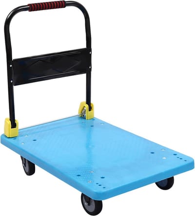 Opvouwbare Steekwagen met Hoog Draagvermogen tot 400 kg voor Thuishouden en Kantoor