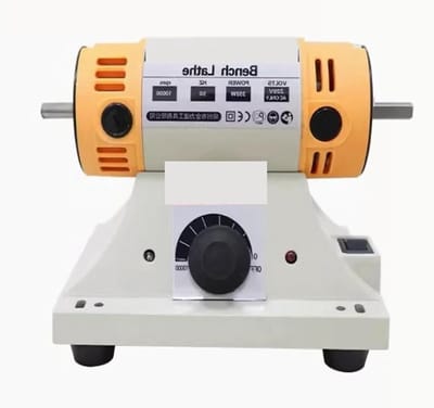 Polijstmachine - Tafelslijpmachine Slijpreedschap - Kralen Polijsten - Flexibele Schacht - 16.5*15CM - Zilver