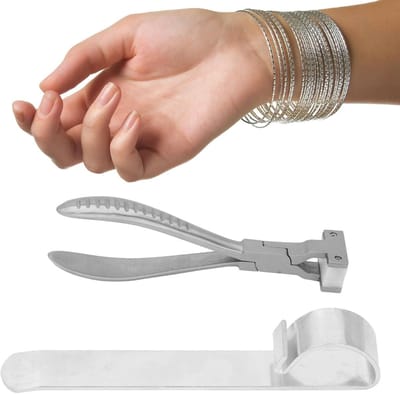 Handmatige Ringbuiger voor Sieradenmaken - RVS Buigtang voor Armband en Accessoires, Gereedschap voor Creatieve Projecten