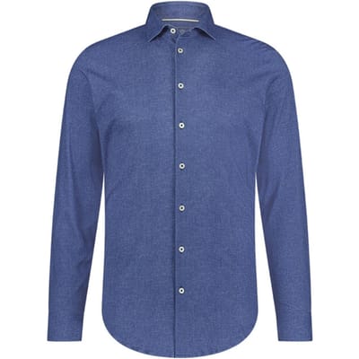 Blue Industry Casual overhemd met lange mouwen