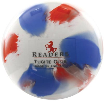 Reader Hockeybal Tugite Club Wit/Gekleurd