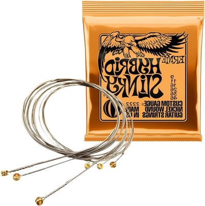 Elektrische Gitaar Snaren, 1 Set met Nikkel Omhulsel, Maat 09-46, Perfect voor Muzikanten en Geluidskwaliteit