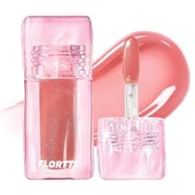 FLORTTE - Lumina Plump Lip Gloss - 5 Colors #C05 Pomelo Dream - 2.2g
