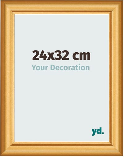 Your Decoration - Fotolijst 24x32 cm - MDF - Goud Mat - Lazio