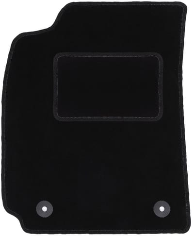 Chauffeursmat zwart voor: Audi A4 B5 FL sedan, stationwagen, avant (1999-2001)
