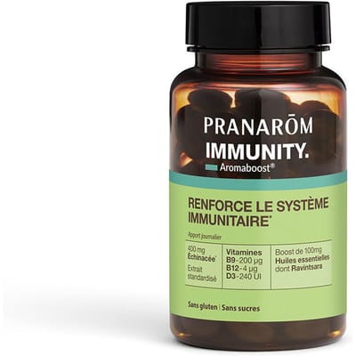 Pranarom - Complément alimentaire Immunity - 60 capsules