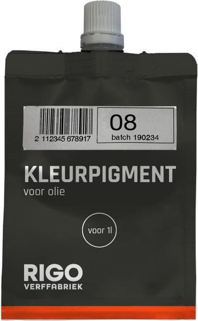 Kleurpigment Olie 08 voor 1L #0108