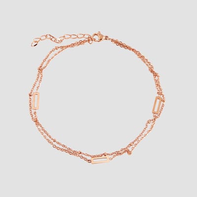 AKZENT Akzent dames enkel­sieraden Aleyna, duurzaam