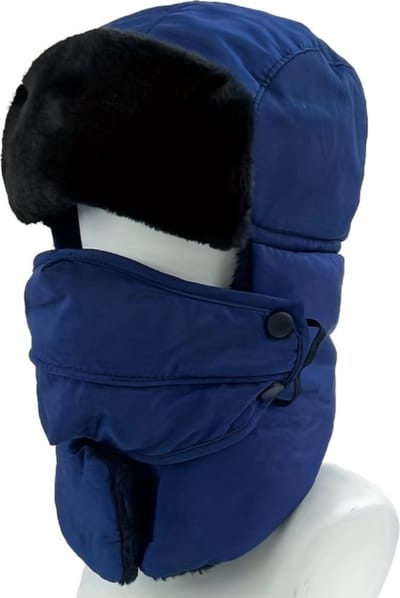 Bovista Wintermuts - Heren - Dames - Volwassenen - Muts - Ski Mask - Bivakmuts - Balaclava - Ski Masker - Wintersport - Full Face Mask - Winter Masker - Voor Winter - Donkerblauw