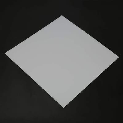 Dailygoods- Plastic Plaat 2Mm - Wit - Polyoxymethyleen - Hoogwaardige Sterkte - Slijtvast - Geschikt voor Voedsel - Kunststof Plaat