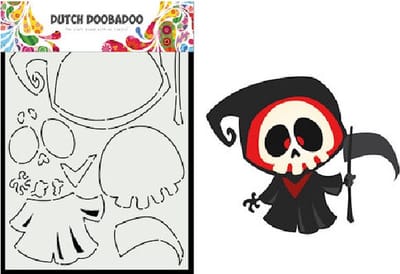 DDBD Card Art Built up Halloween 1
