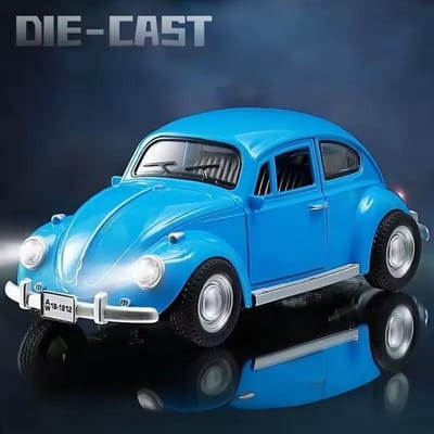 1:18 Kevers Lichtmetalen Auto Model Diecasts Metaal Klassieke Voertuigen Auto Model Hoge Simulatie Geluid Licht Verzameling Kinder Speelgoed Cadeau