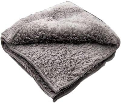 Autowashanddoek Microvezel - Reinigingsdoek - Auto Poetsen - Superfijne Vezels - 40x40CM - Grijsblauw