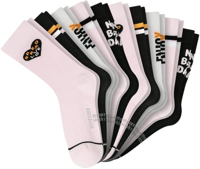 SCHIESSER Sokken Legwear Teens Set van 10